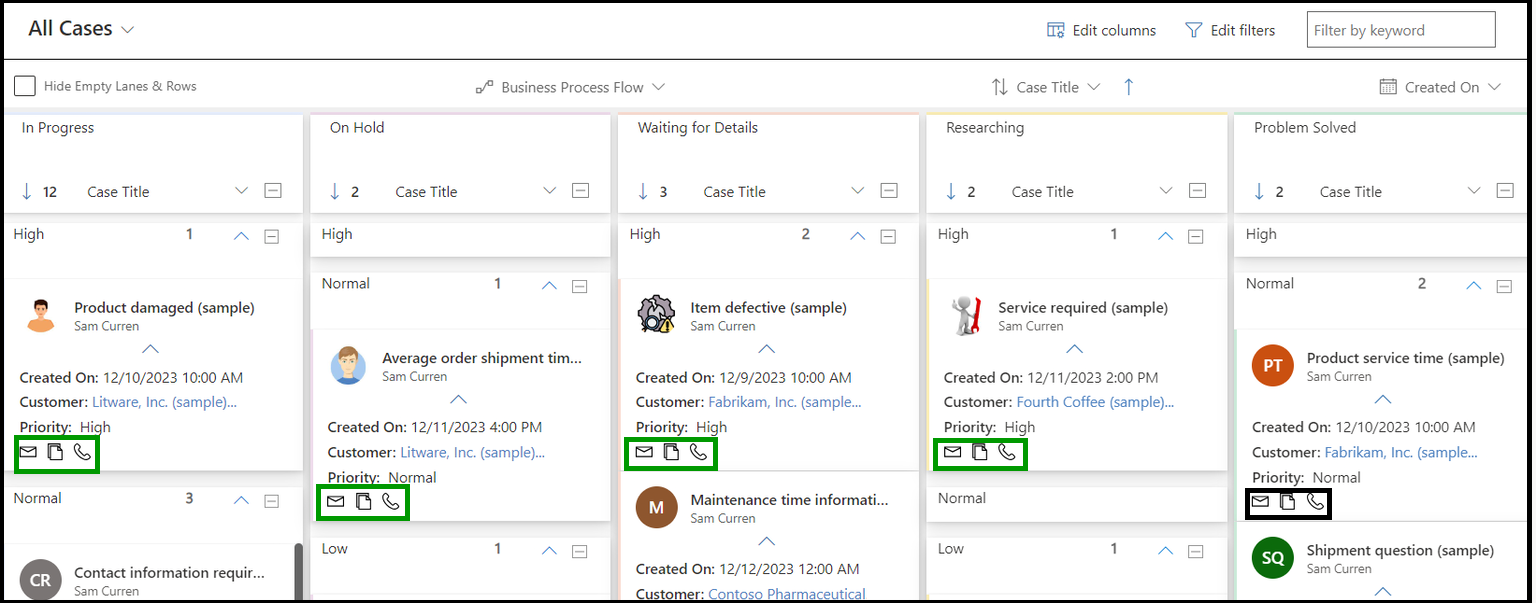 Dynamics 365 CRM Using Kanban Boards