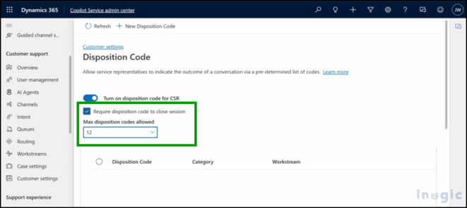 How to Configure Disposition Codes in Microsoft Copilot Service Admin ...