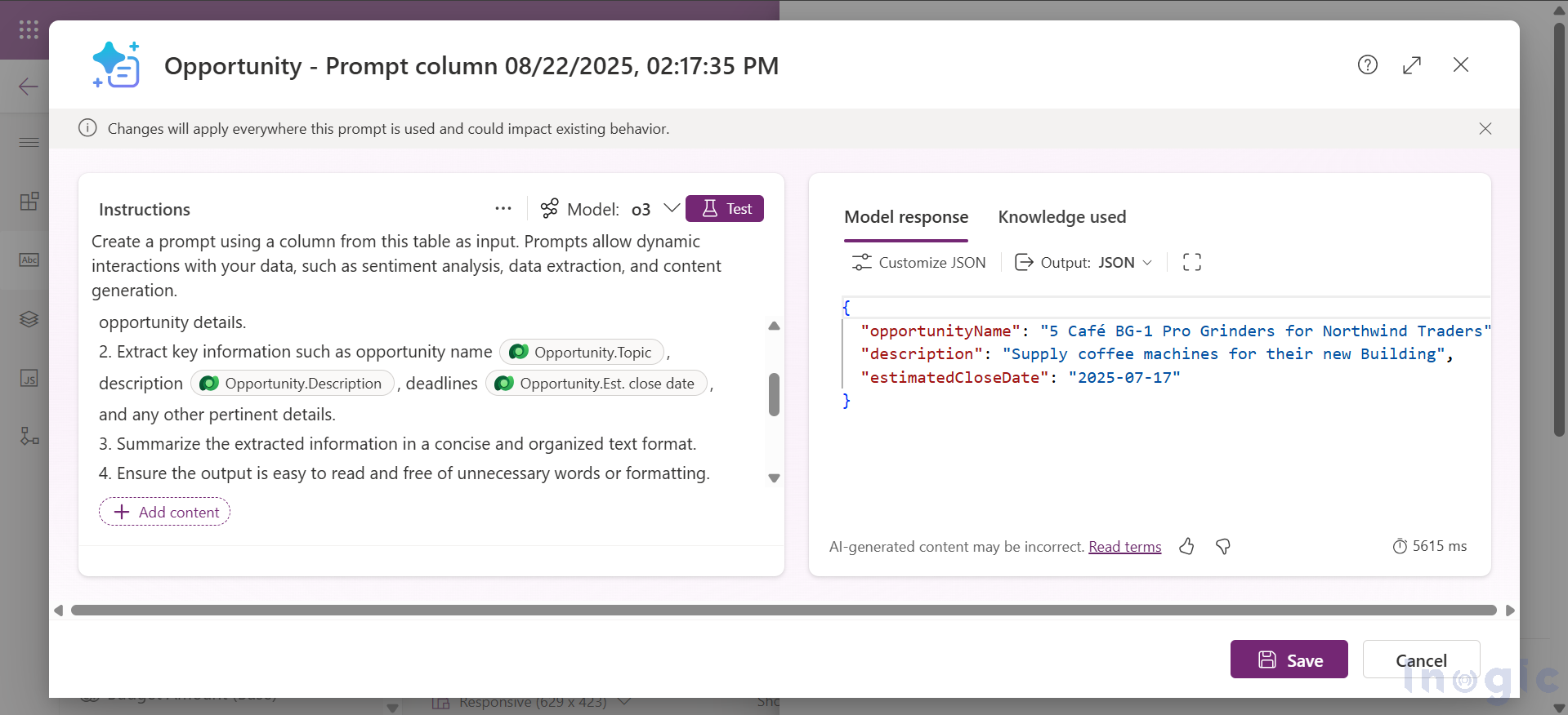 Copilot Custom Prompts and AI Builder in Dynamics 365 Sales