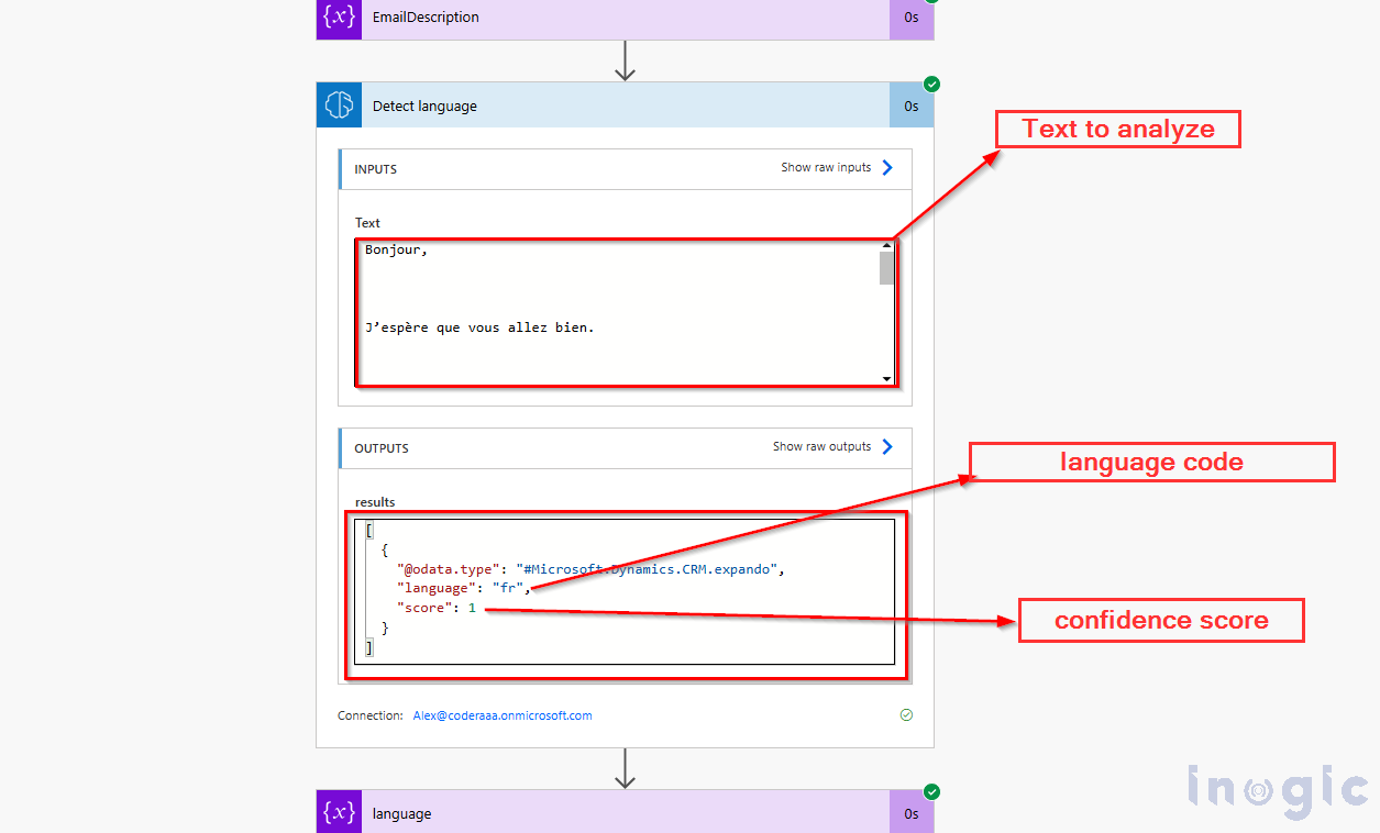 AI Builder Language Detection