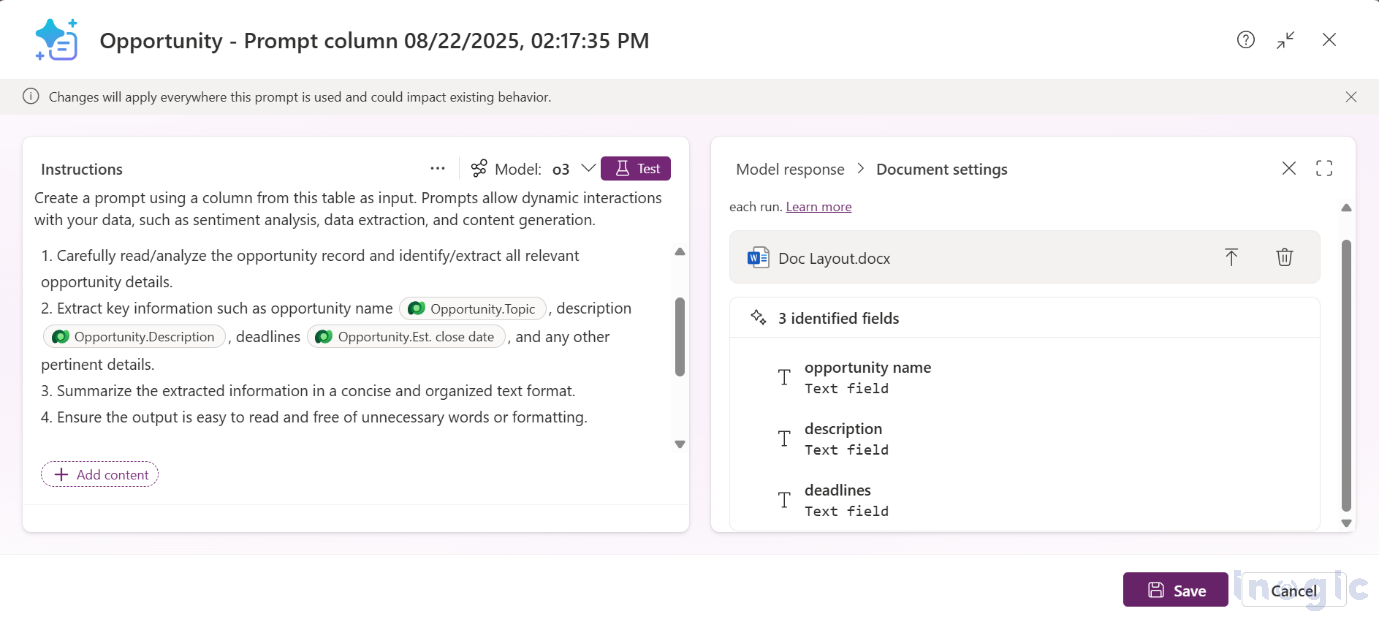 Copilot Custom Prompts and AI Builder in Dynamics 365 Sales