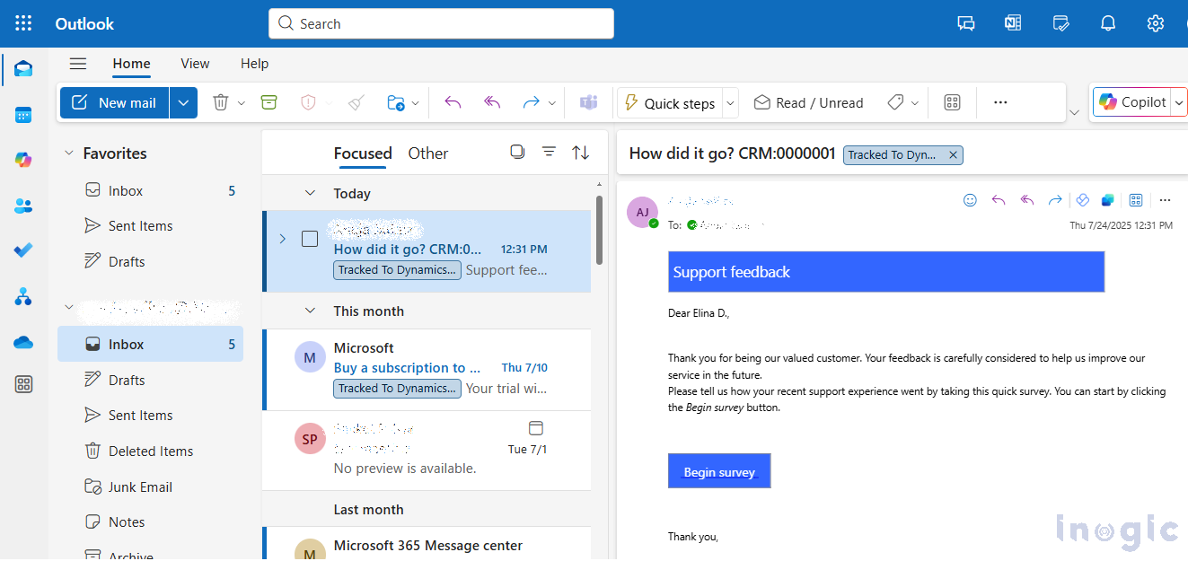 Dynamics 365 with Copilot and Power Automate
