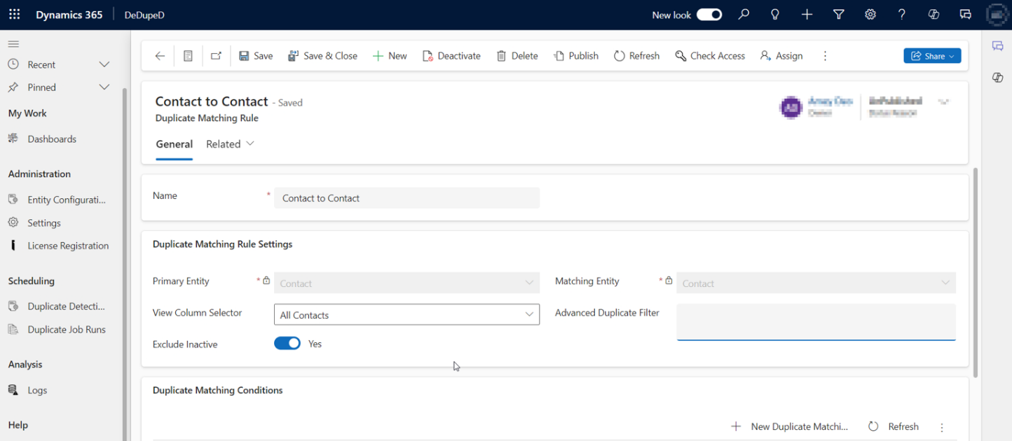 Duplicate Detection and Merge Rules in Dynamics 365 CRM