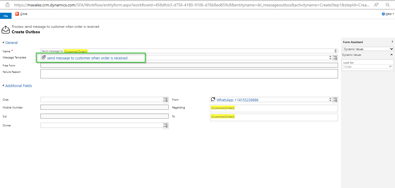 Integrate WhatsApp with Dynamics 365 for Marketing Campaigns