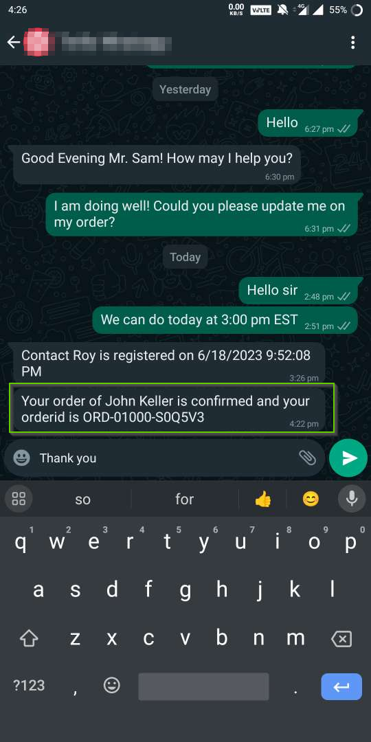 Integrate WhatsApp with Dynamics 365 for Marketing Campaigns
