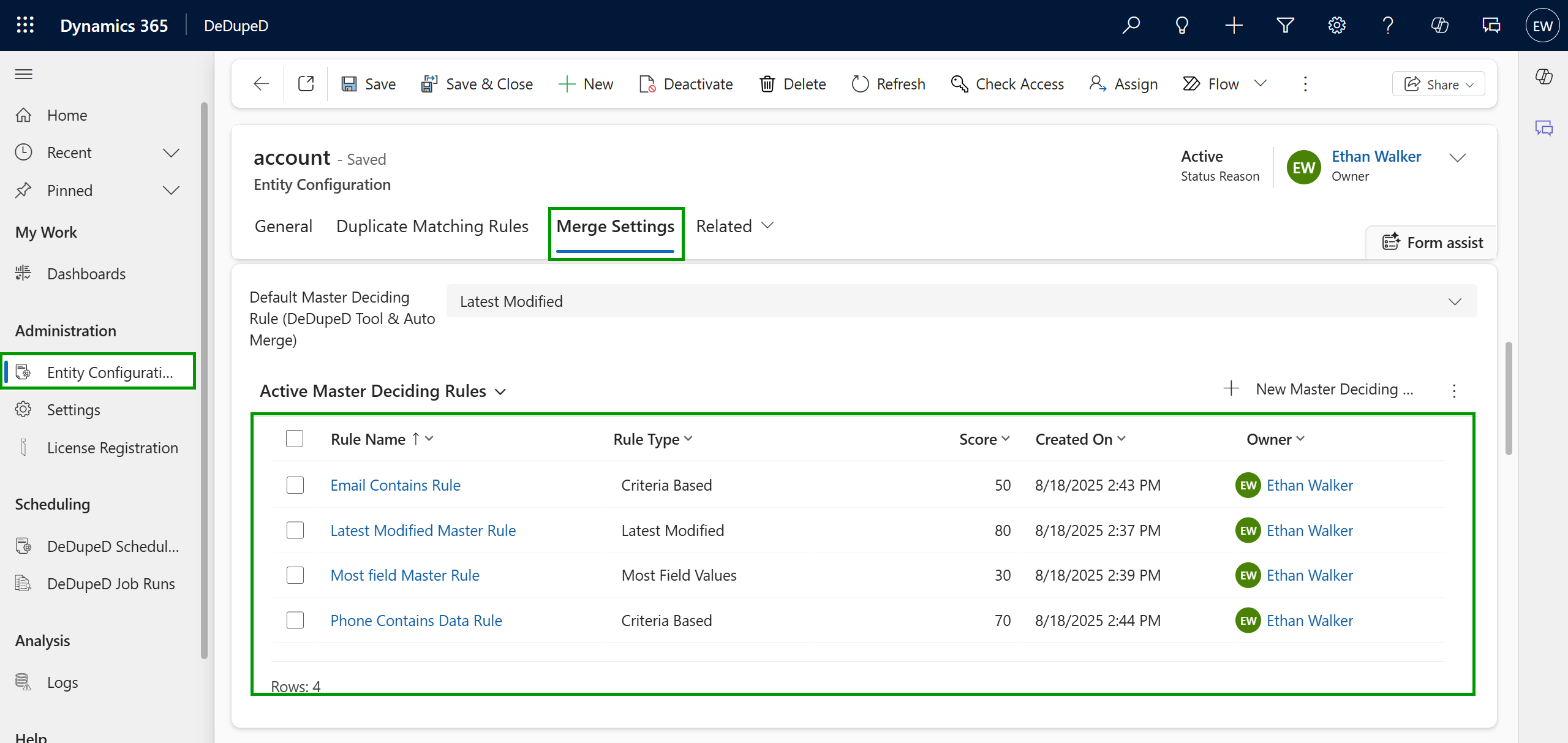 Merge Duplicate Records Automatically in Dynamics 365 CRM