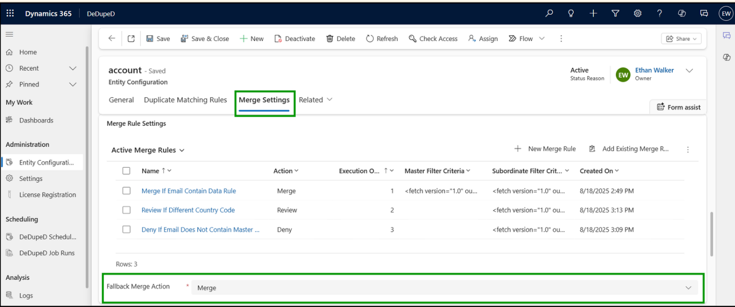 Duplicate Detection and Merge Rules in Dynamics 365 CRM