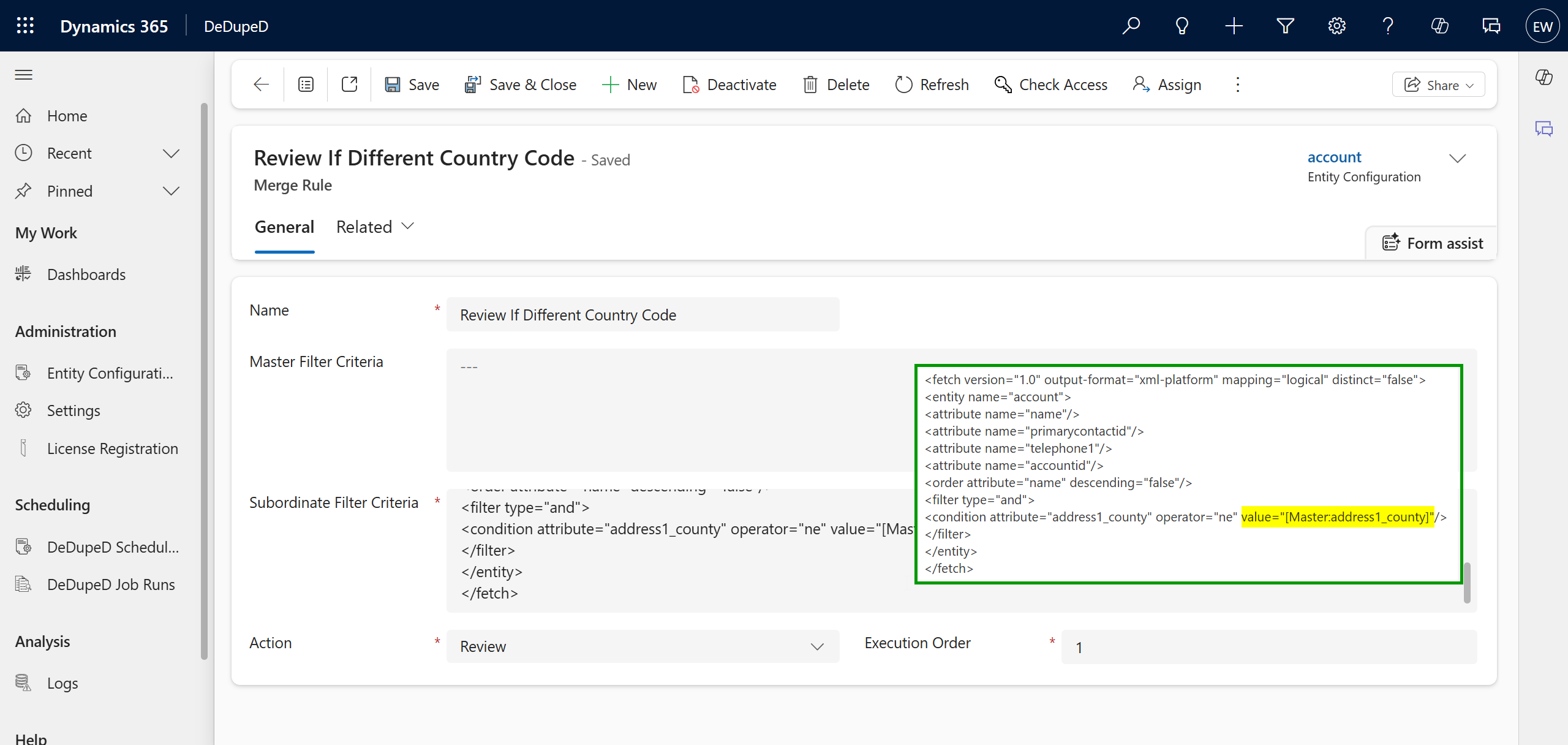 Merge Duplicate Records Automatically in Dynamics 365 CRM