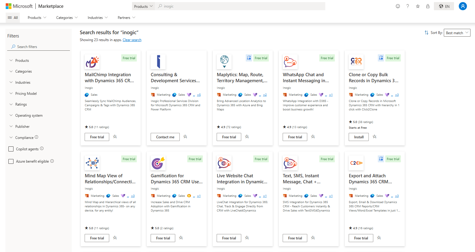 Microsoft Marketplace