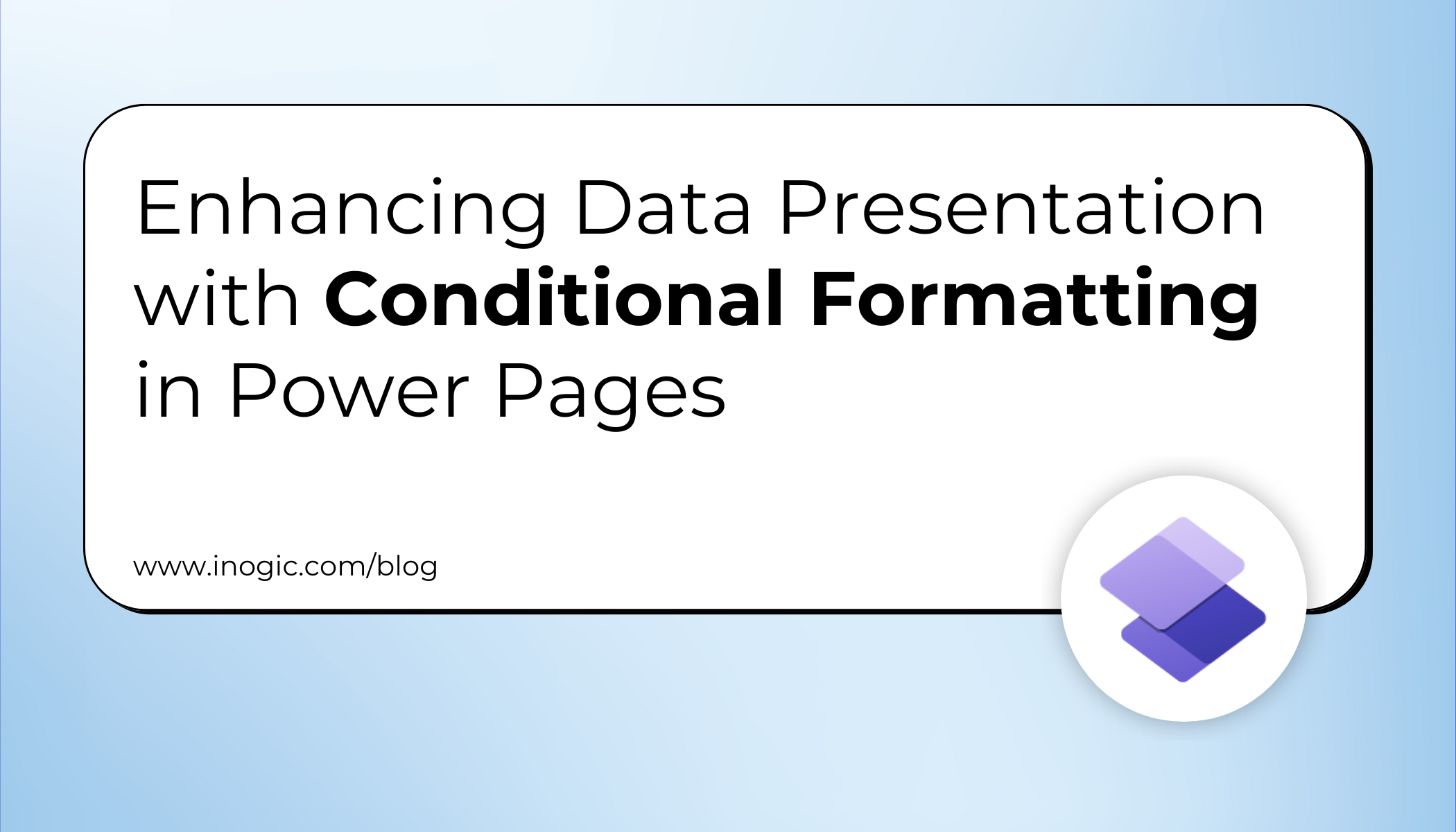 Enhancing Data Presentation with Conditional Formatting in Power Pages