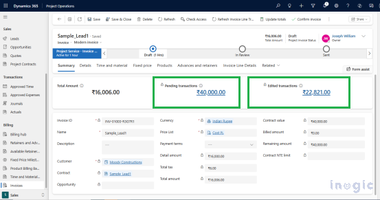 Modern Invoicing in Project Operations