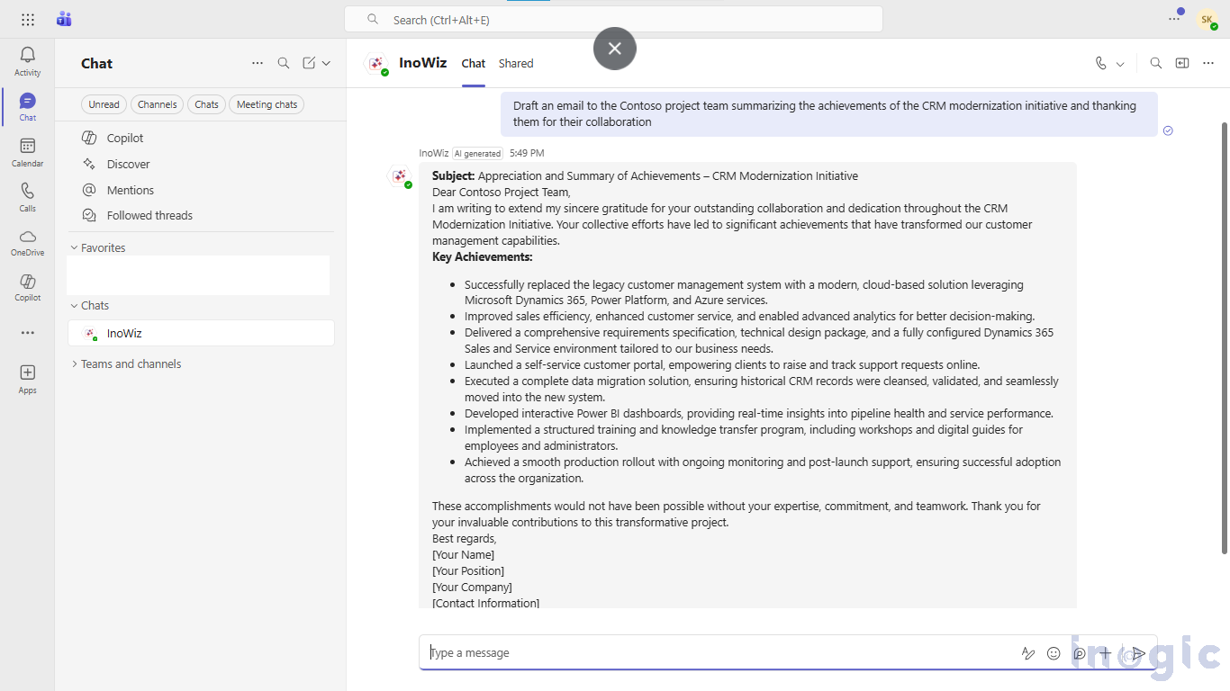 SharePoint Knowledge AI Search