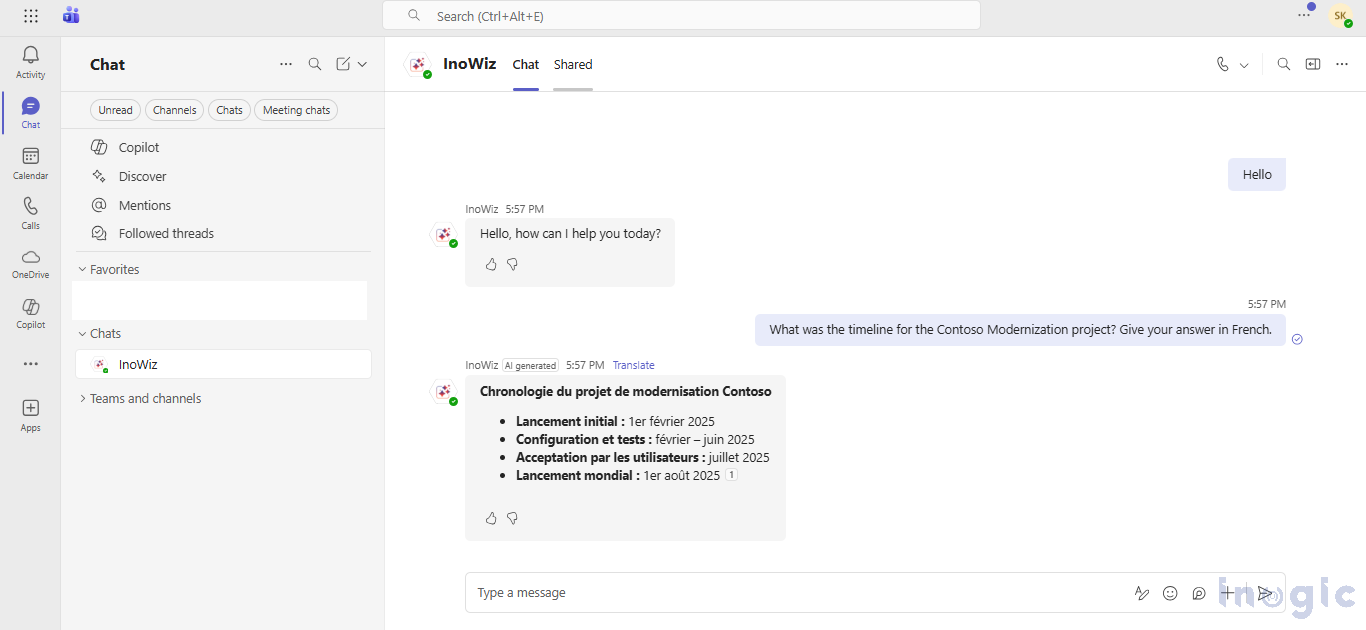 SharePoint Knowledge AI Search