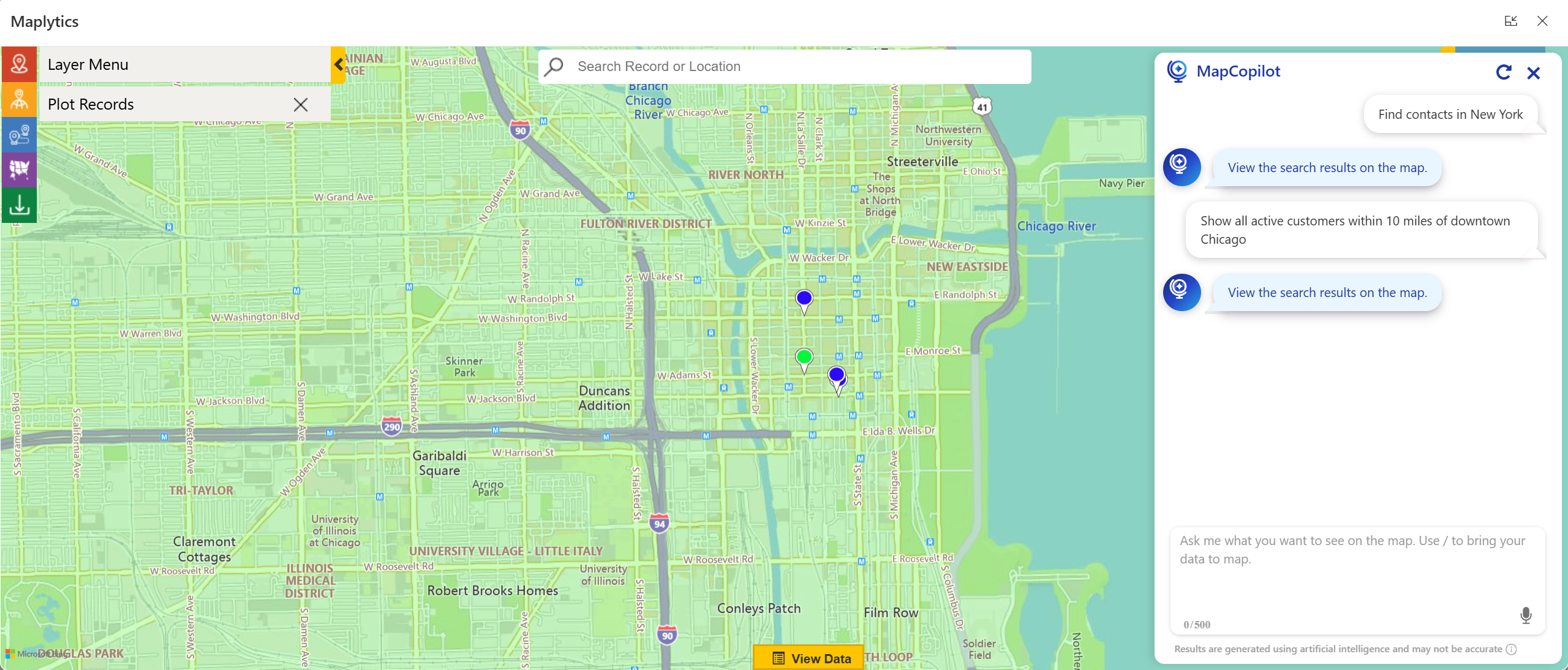 AI-Powered Geo-Mapping Companion for Dynamics 365