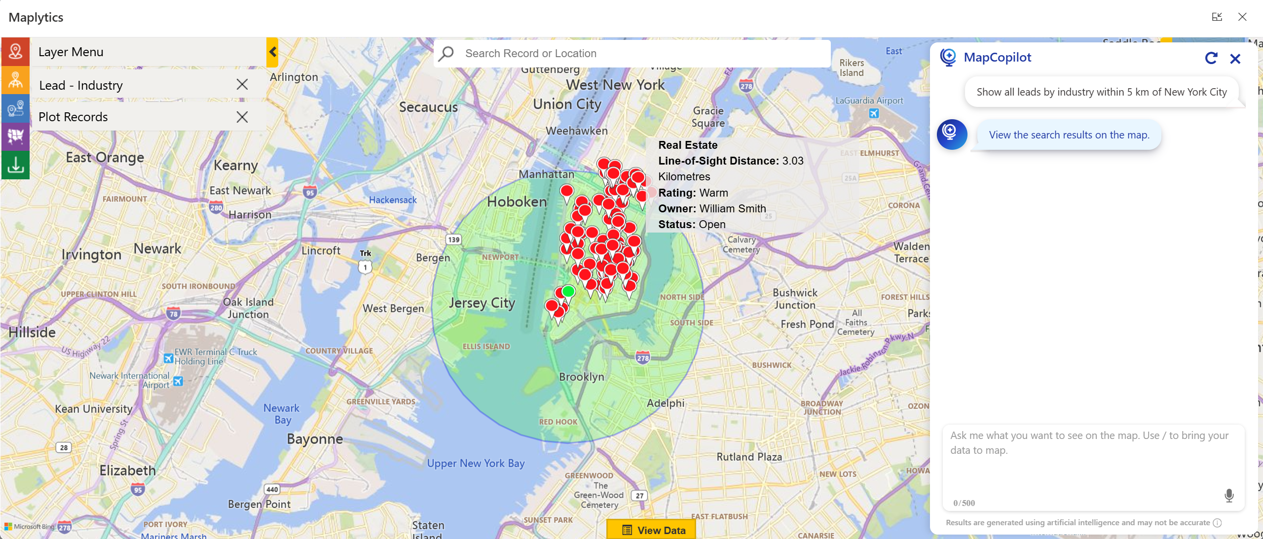 AI-Powered Geo-Mapping Companion for Dynamics 365