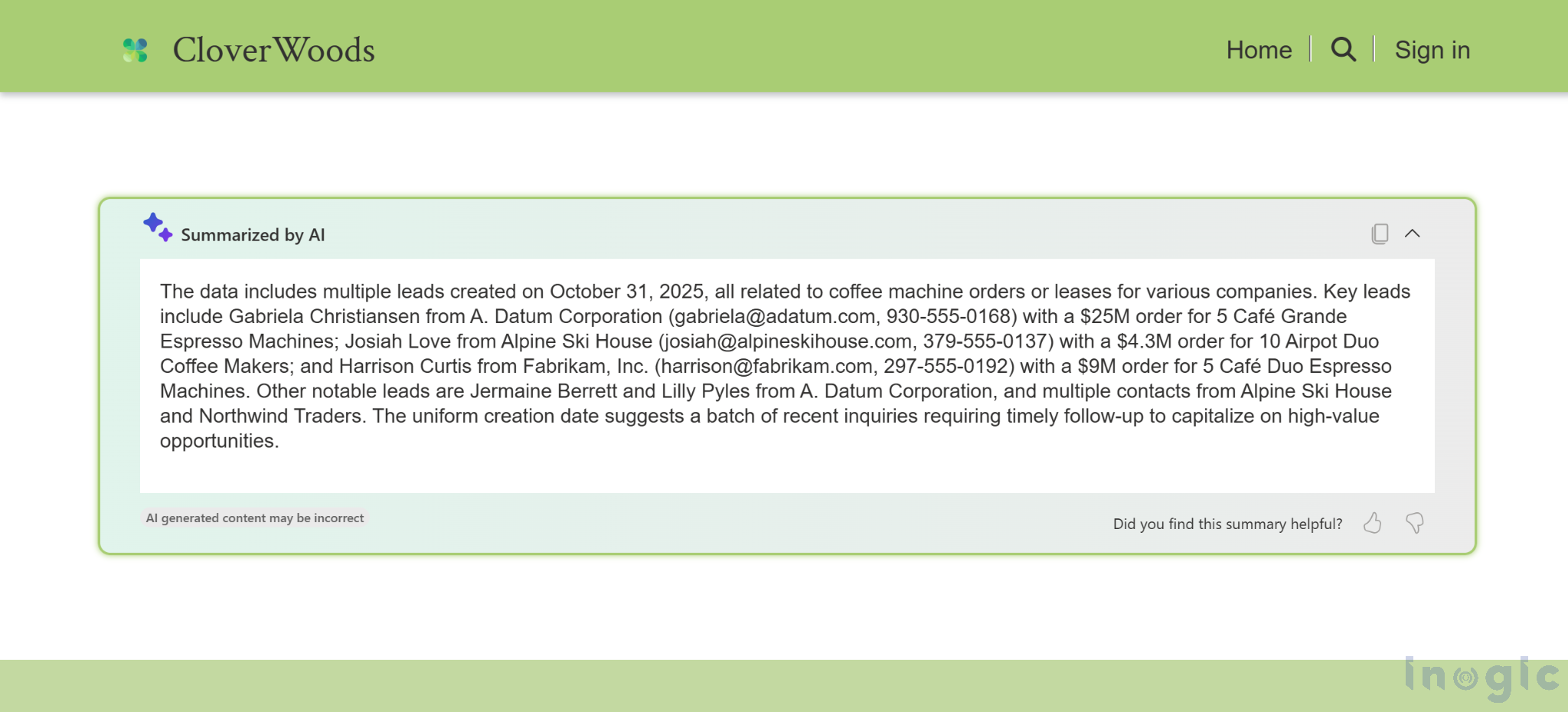 Power Pages Summary Component with Dataverse Tables