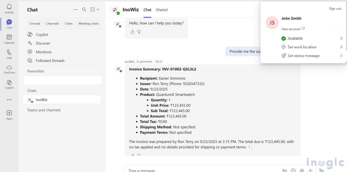 SharePoint Knowledge AI Search