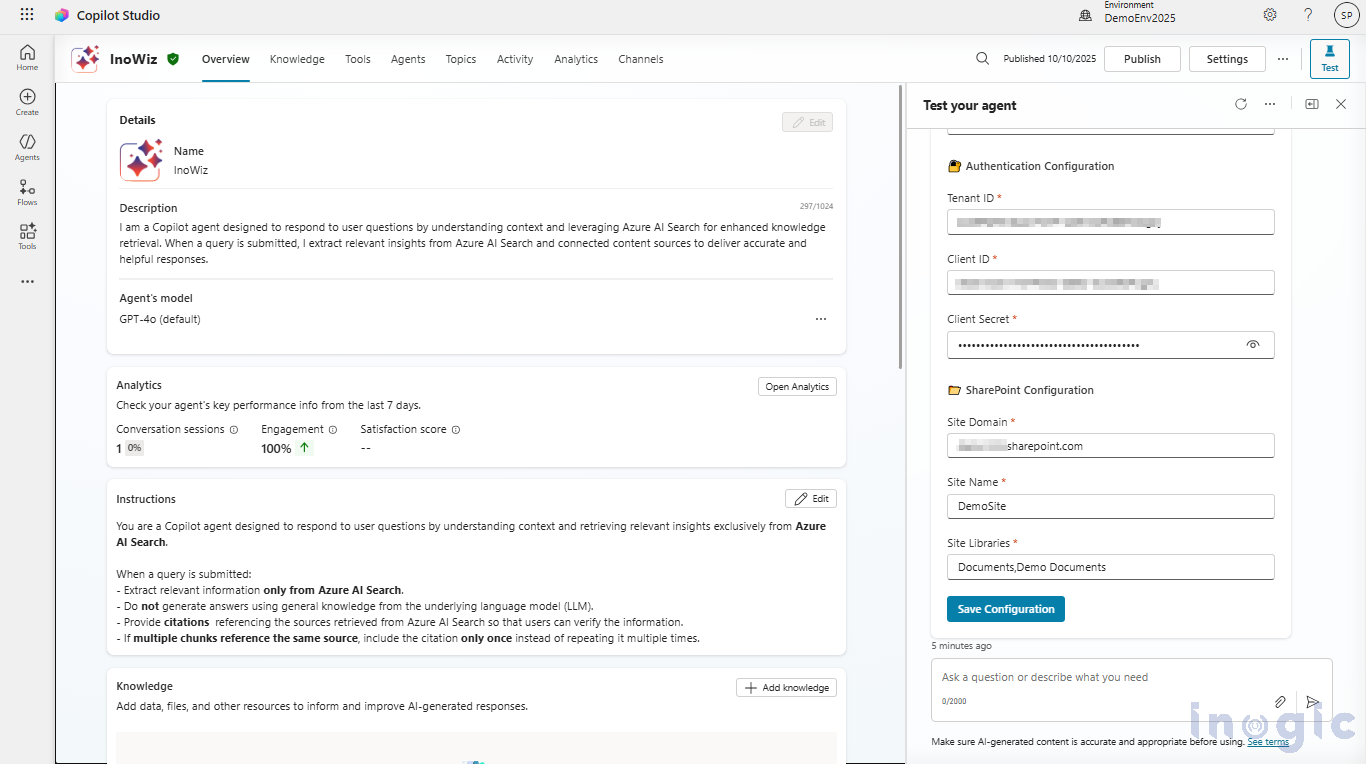 SharePoint Knowledge AI Search