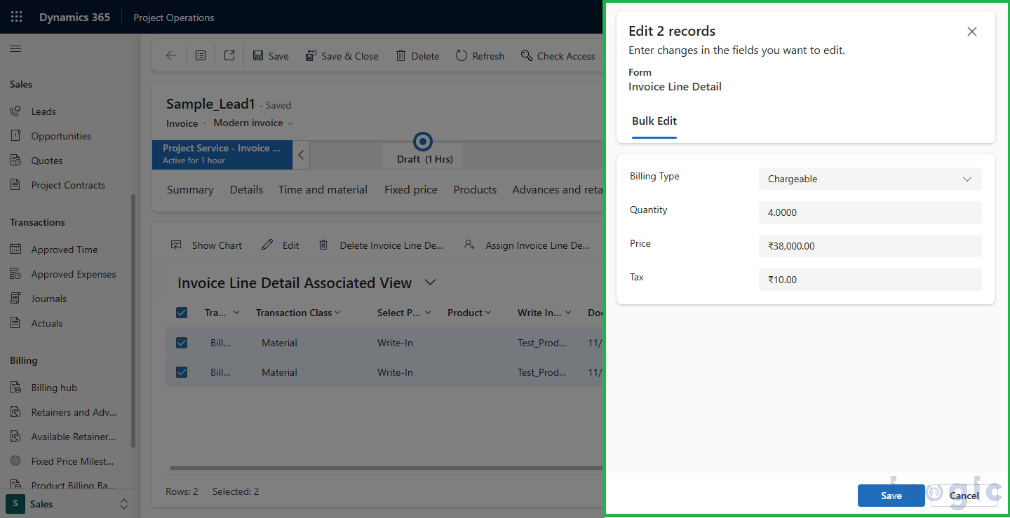 Modern Invoicing in Project Operations