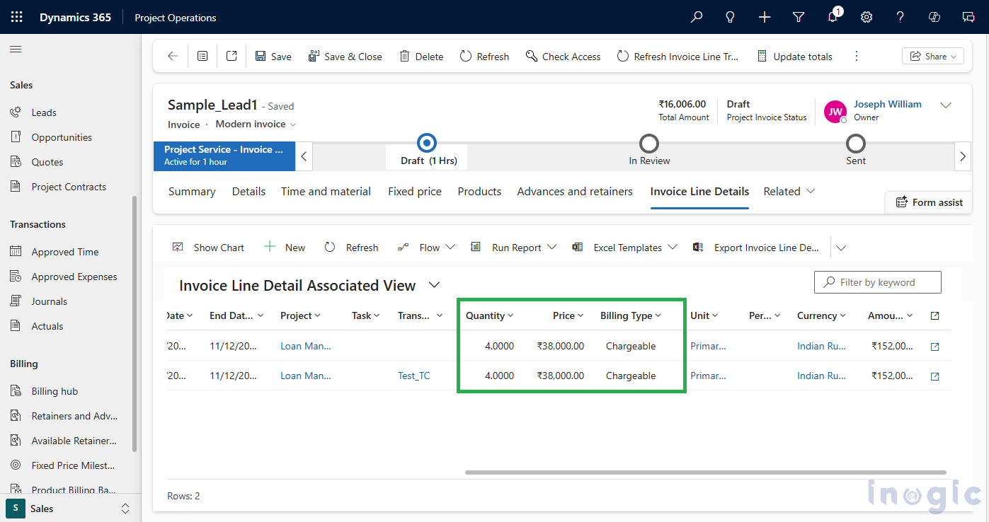 Modern Invoicing in Project Operations