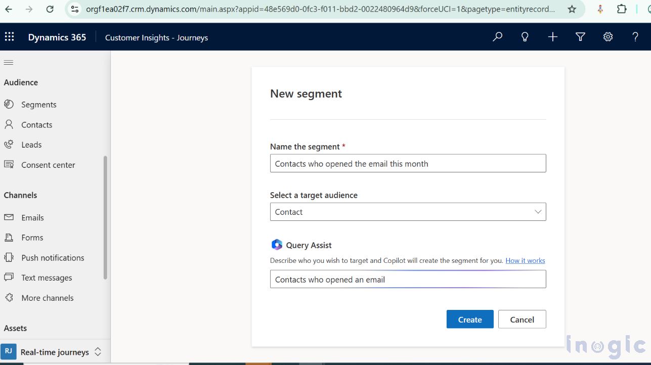 Dynamics 365 Customer Insights Journeys Segments