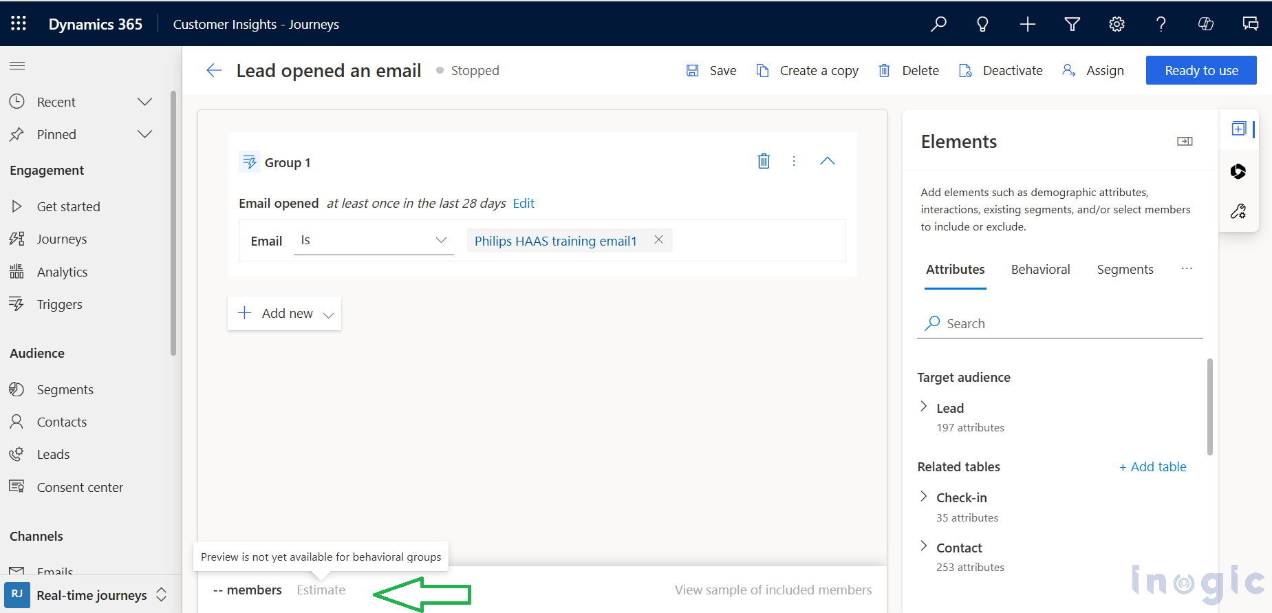 Dynamics 365 Customer Insights Journeys Segments