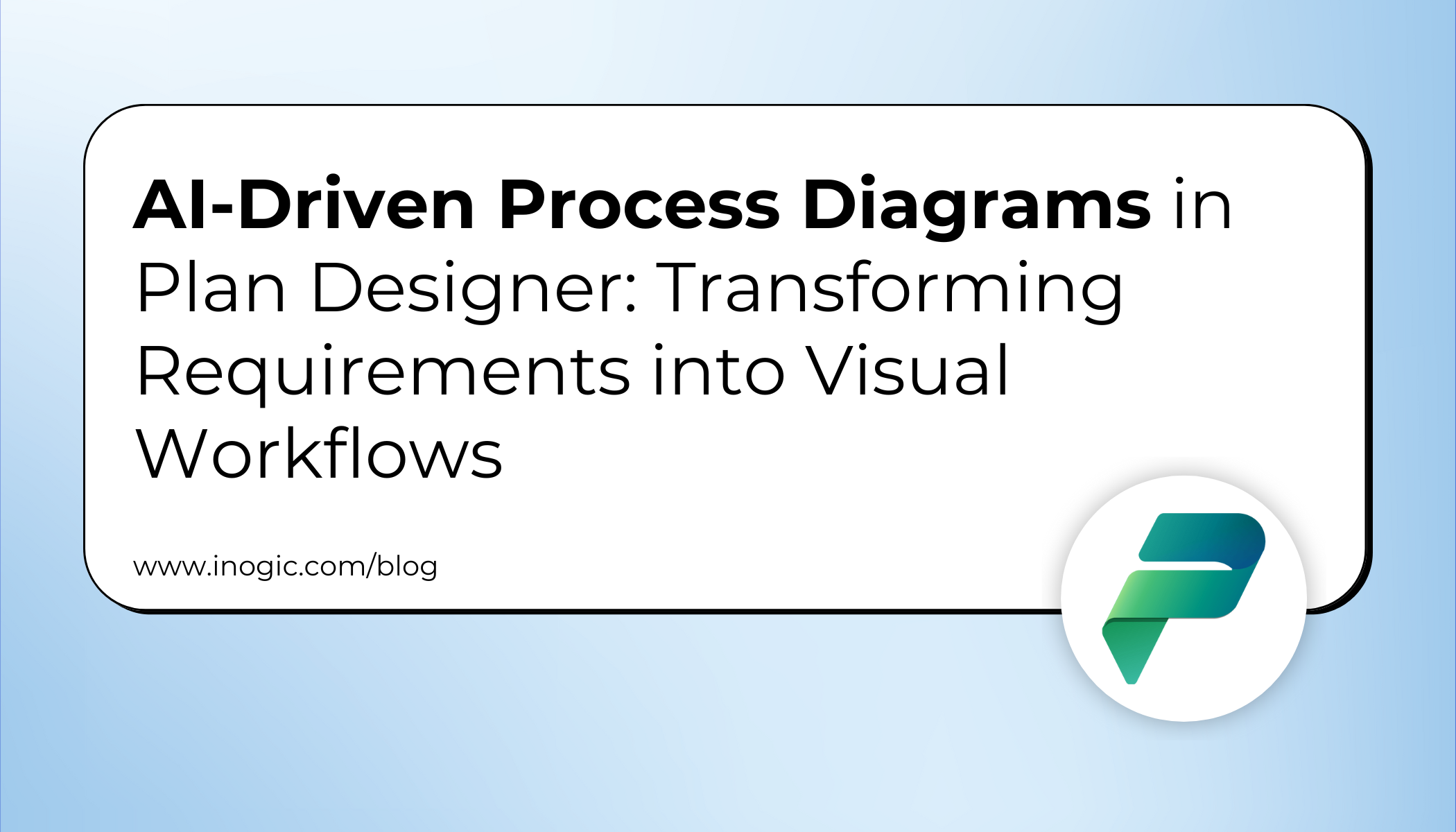 AI-Driven Process Diagrams in Plan Designer: Transforming Requirements into Visual Workflows