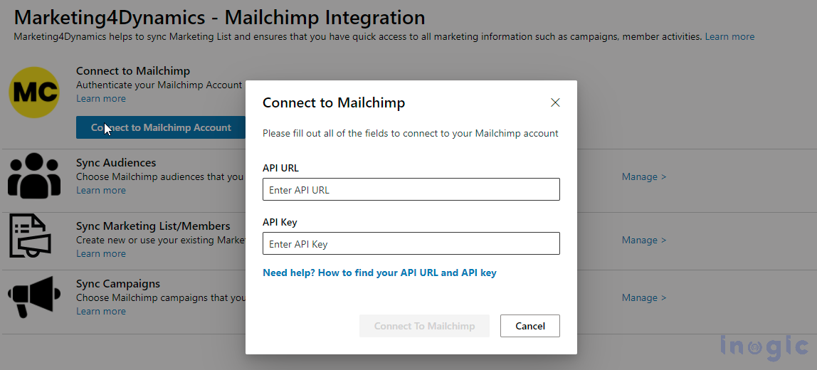 Dynamics 365 CRM with Mailchimp