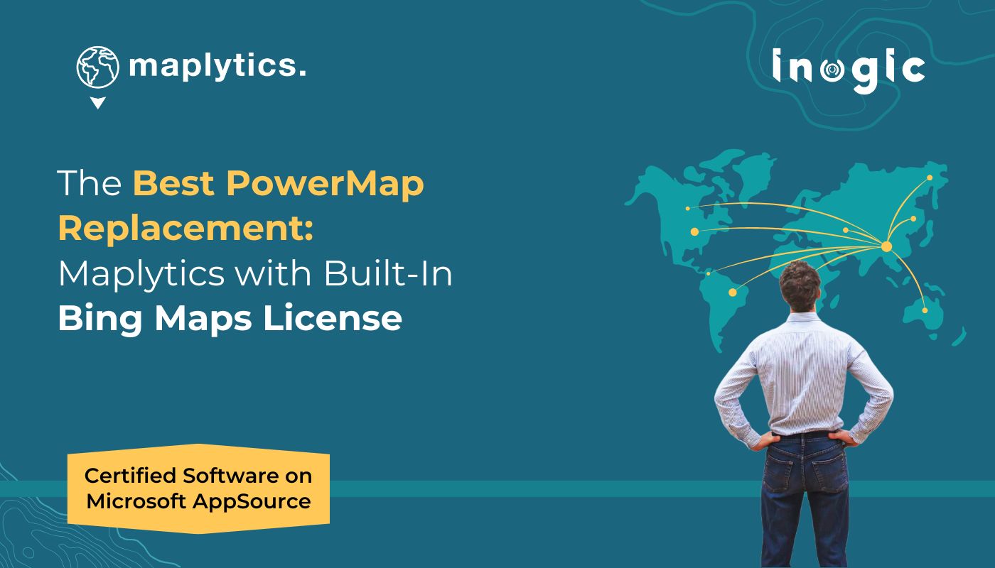 The Best PowerMap Replacement: Maplytics with Built-In Bing Maps License
