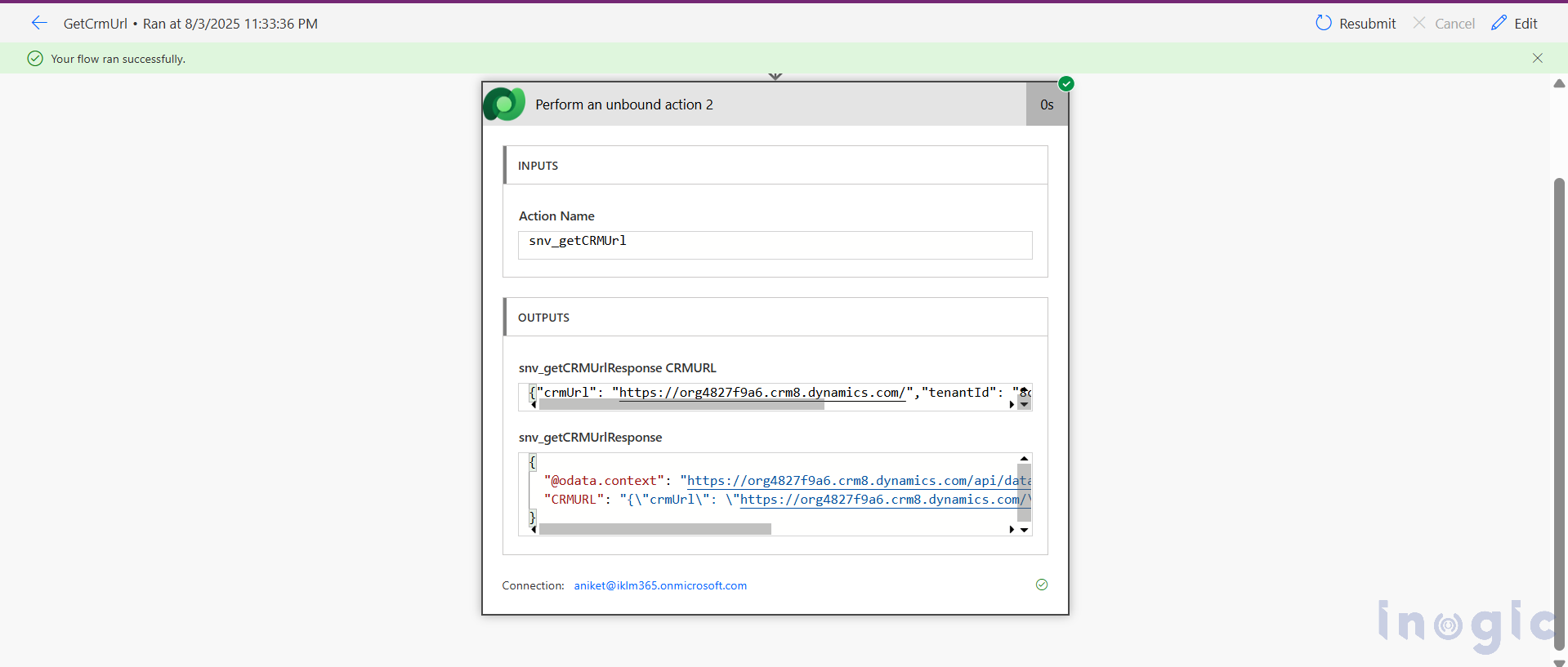 Retrieve CRM URL and Tenant ID Dynamically in Power Automate