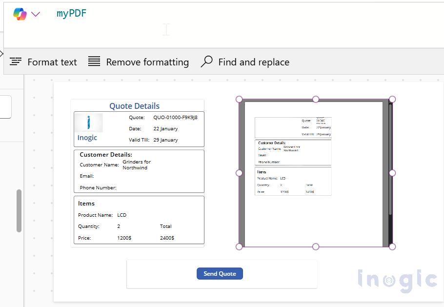 Generating and Sharing Screen in PDFs