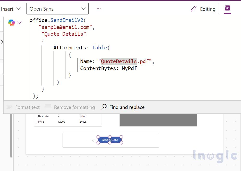 Generating and Sharing Screen in PDFs