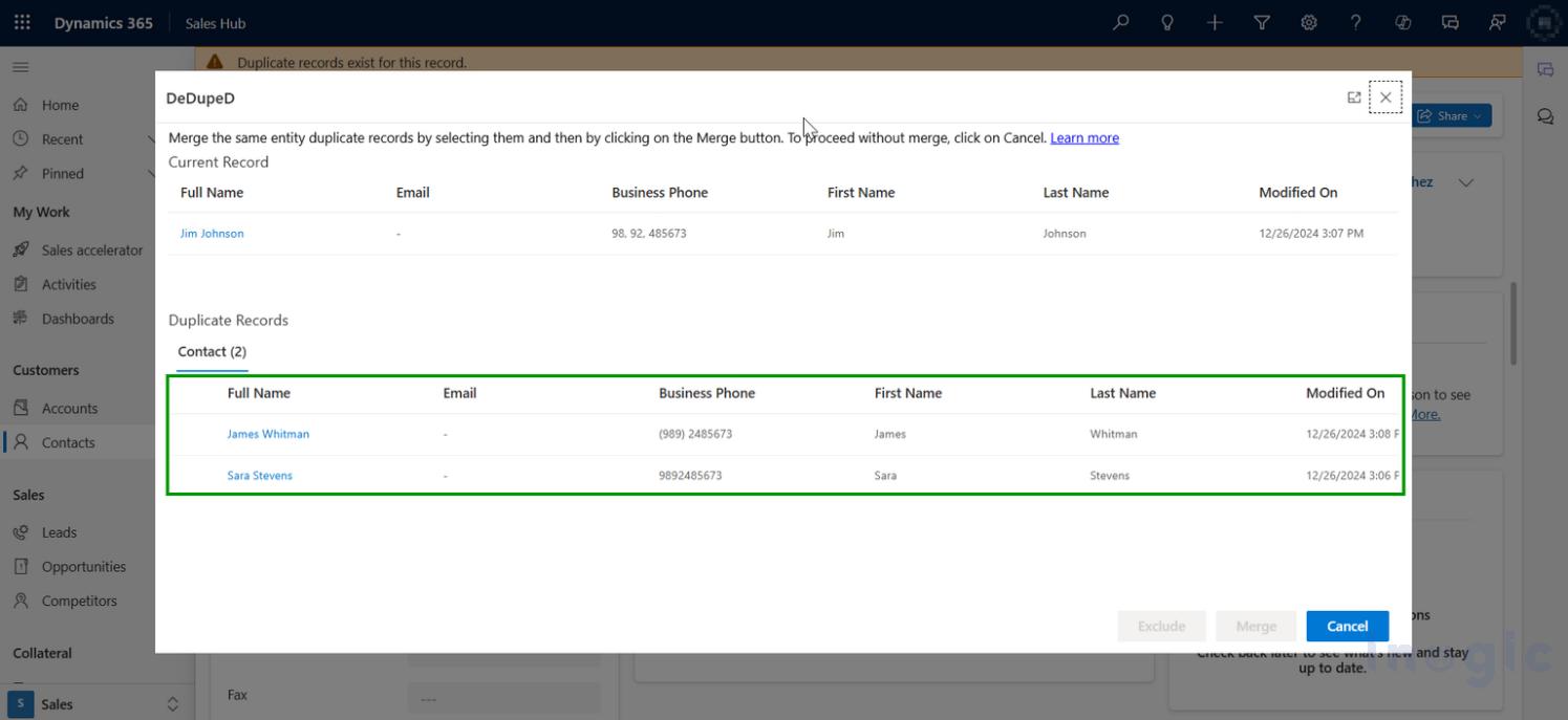 Duplicate Identification