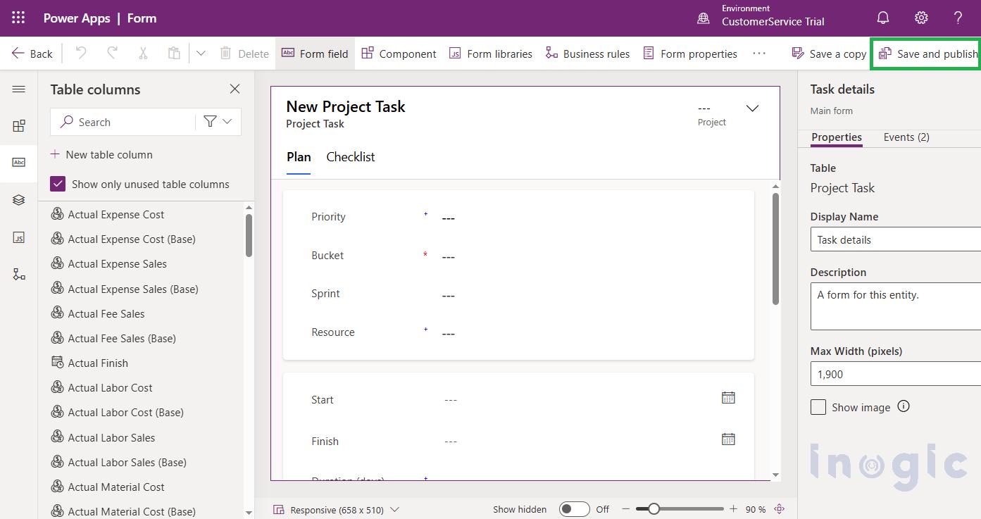 How to Customize the Task Pane in Project Operations