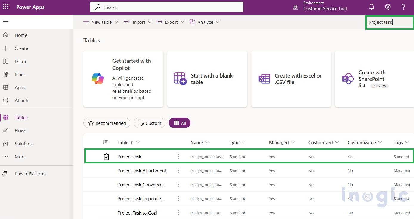 How to Customize the Task Pane in Project Operations