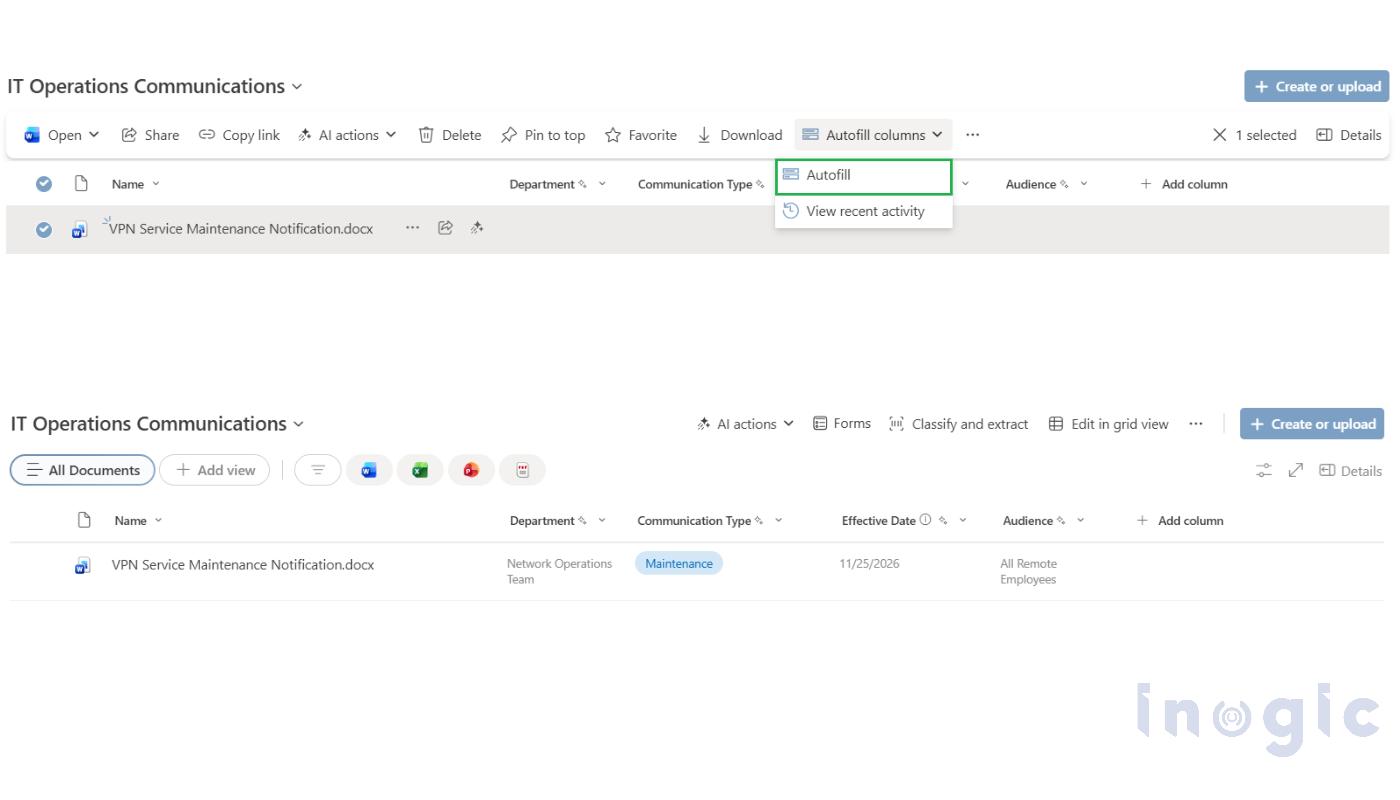 Modernizing Document Management in SharePoint with Autofill Columns