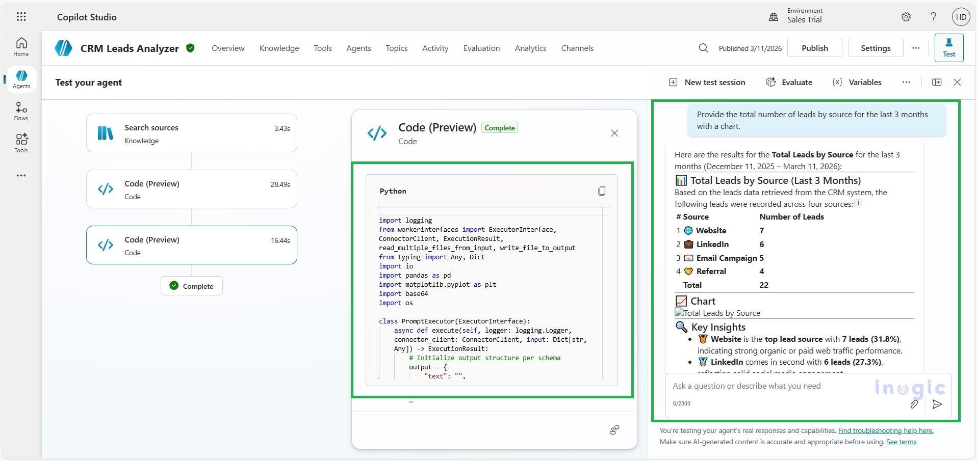How to Use Code Interpreter in Microsoft Copilot Studio to Analyze CSV and Excel Data