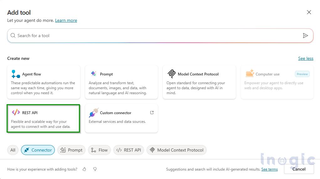 Microsoft Copilot Studio enables organizations to extend conversational agents using REST API tools defined via OpenAPI specifications. While native Dataverse connectors are ideal for internal CRM operations, REST tools become essential when CRM must integrate with external, real-time systems such as financial services, tax engines, or enterprise platforms. This blog demonstrates how a CRM Copilot agent can leverage REST APIs to retrieve external financial data, perform reasoning, and support business decisions within conversational workflows. Business Use Case A Sales CRM environment needs real-time exchange rate data that is not stored within Dataverse. Sales users want to: • Convert currency values dynamically. • Compare currency strength for financial decisions. • Convert opportunity values and update CRM records. Exchange rates are external, dynamic, and frequently changing. Storing them inside Dataverse would require constant synchronization and maintenance. Therefore, invoking a real-time REST API ensures accuracy, reduces data redundancy, and keeps financial calculations up to date. Implementation (Step-by-Step Guidance) Step 1: Prepare OpenAPI Specification Create an OpenAPI 3.0 specification defining the external Exchange Rate API endpoint that the Copilot agent will invoke. For example: • GET /latest/{base} – Retrieve real-time exchange rates based on base currency • GET /convert – Convert a specific amount between currencies The specification should clearly define: • Server URL • Path parameters (base currency, target currency) • Query parameters (amount) • Expected JSON response schema This allows the Copilot agent to securely invoke external financial services in real time. Step 2: Add REST API Tool in Copilot Studio Navigate to Tools → Add Tool → REST API and upload the OpenAPI specification file. Step 3: Configure Authentication Configure authentication based on the external API’s security requirements (for example, API Key or OAuth 2.0). Proper authentication ensures secure communication between the Copilot agent and the external financial service. Step 4: Select and Describe Tools Select the required endpoints and provide meaningful descriptions so the AI agent knows when to invoke each tool. Step 5: Publish and Create Connection Publish the tool and establish a connection. Once connected, the agent can invoke CRM APIs during conversations. Test and Result Test Case 1: Real-Time Currency Conversion User: Convert 10,000 USD to EUR. Execution: Copilot invokes external exchange rate REST API and returns conversion result. Test Case 2: Currency Strength Comparison User: Which is stronger today – EUR or GBP against USD? Execution: Copilot retrieves exchange rates and performs reasoning before responding. These scenarios demonstrate that Copilot can invoke external REST services in real time, reason over the returned data, and respond conversationally without requiring intermediary automation layers. Frequently Asked Questions (FAQs) 1. Why use REST if Dataverse tools already exist? Dataverse tools operate within CRM data boundaries and are optimized for entity-level operations inside Dynamics 365. REST tools become essential when business logic or data resides outside CRM, such as financial services, regulatory systems, or third-party platforms. 2. Why not use Power Automate instead? Power Automate introduces an additional execution layer, flow maintenance, and potential latency. REST tools provide direct, real-time invocation within the conversational context. 3. What happens if REST authentication fails? If authentication fails, the REST tool returns an error payload. The agent can inform the user, request retry, or halt execution safely. 4. How are multiple tool calls handled? Copilot executes tool calls sequentially. Each tool response is evaluated before the next action is triggered. If a tool fails, the agent can request clarification or stop execution, ensuring controlled and reliable orchestration. Conclusion REST API tools significantly extend CRM Copilot capabilities by enabling secure, real-time integration with external systems. When used appropriately, they complement Dataverse tools and reduce reliance on intermediary automation layers.
