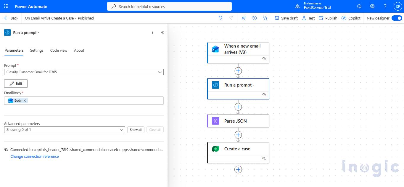 Configuring JSON Output with AI Builder Prompts in Power Apps