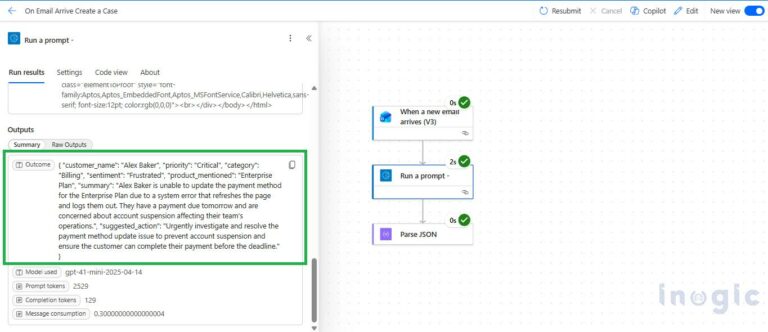 How to Use JSON Output in AI Builder Prompts for Structured Automation ...