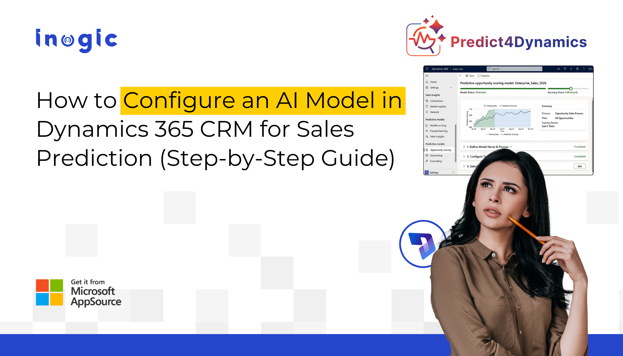 How to Configure an AI Model in Dynamics 365 CRM for Sales Prediction (Step-by-Step Guide)