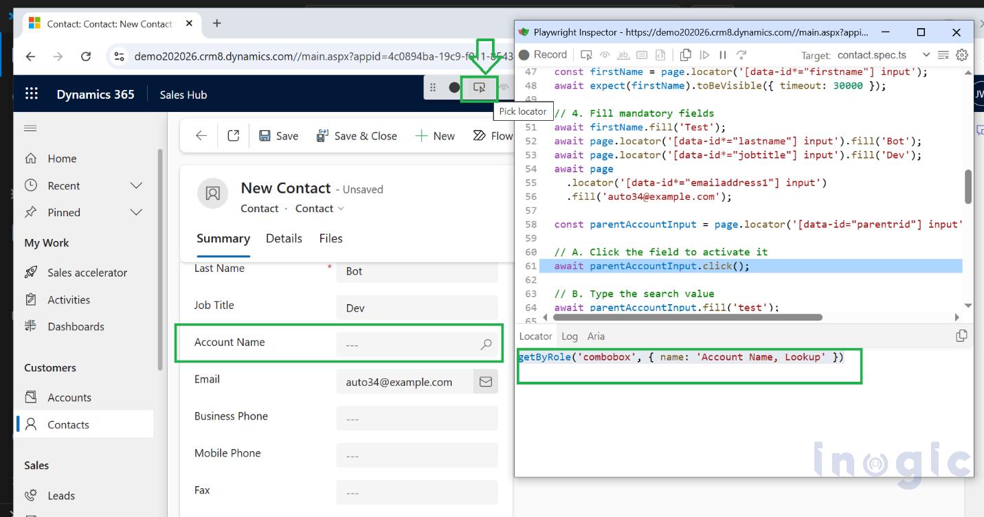 How to Use Playwright Inspector for Faster Test Debugging in Dynamics 365 CRM