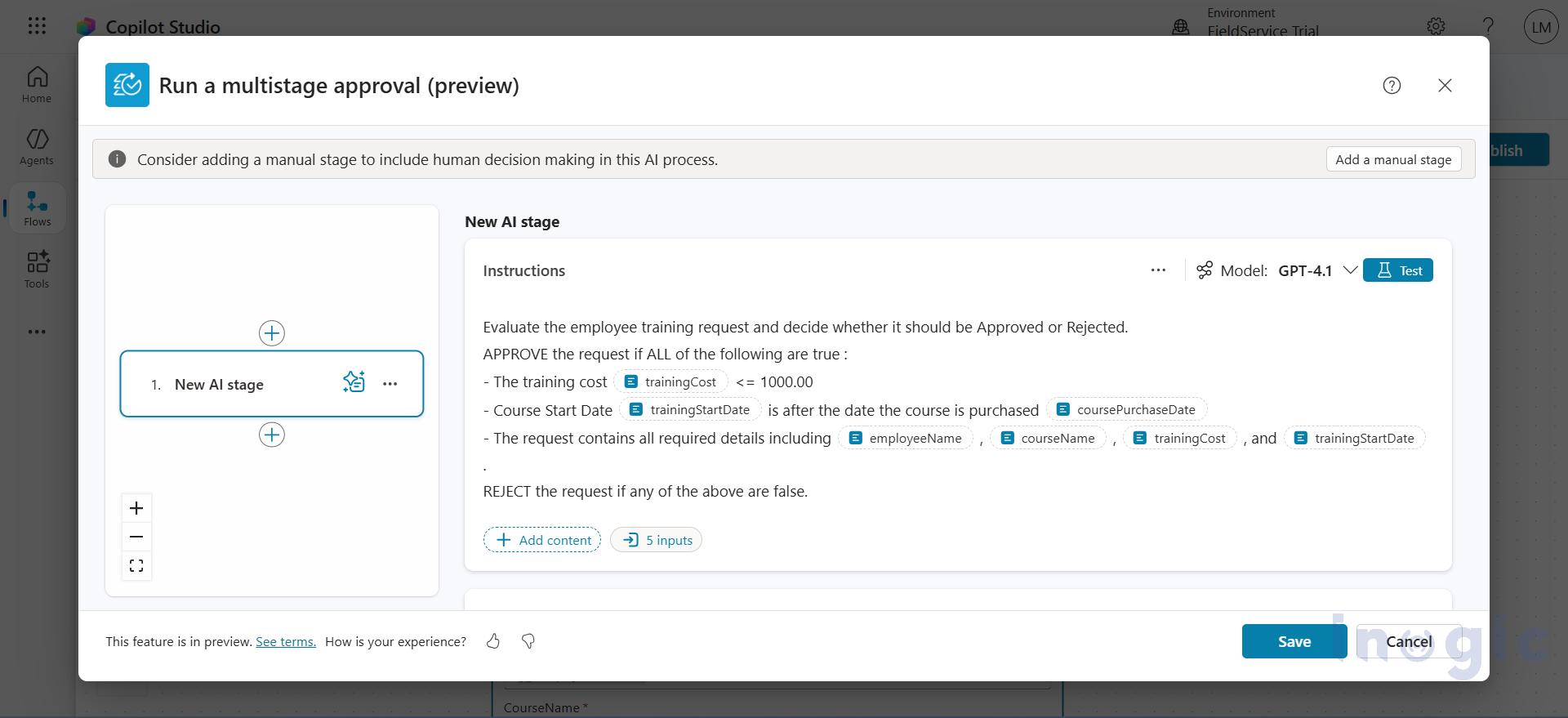 Automating Training Request Approvals Using AI in Microsoft Copilot ...