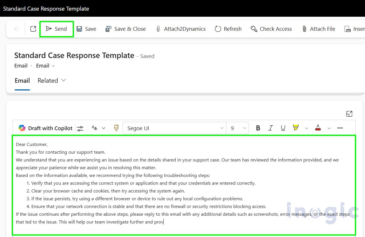 Enhancing Email Productivity in Dynamics 365