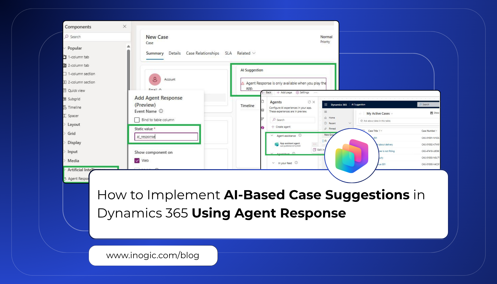 How to Implement AI-Based Case Suggestions in Dynamics 365 Using Agent Response
