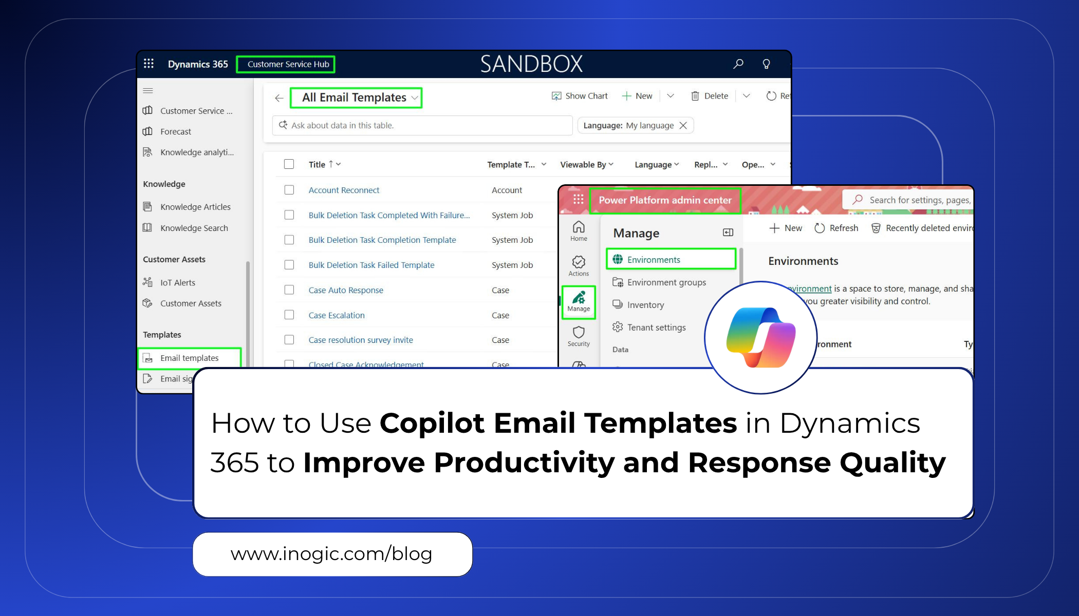 How to Use Copilot Email Templates in Dynamics 365 to Improve Productivity and Response Quality