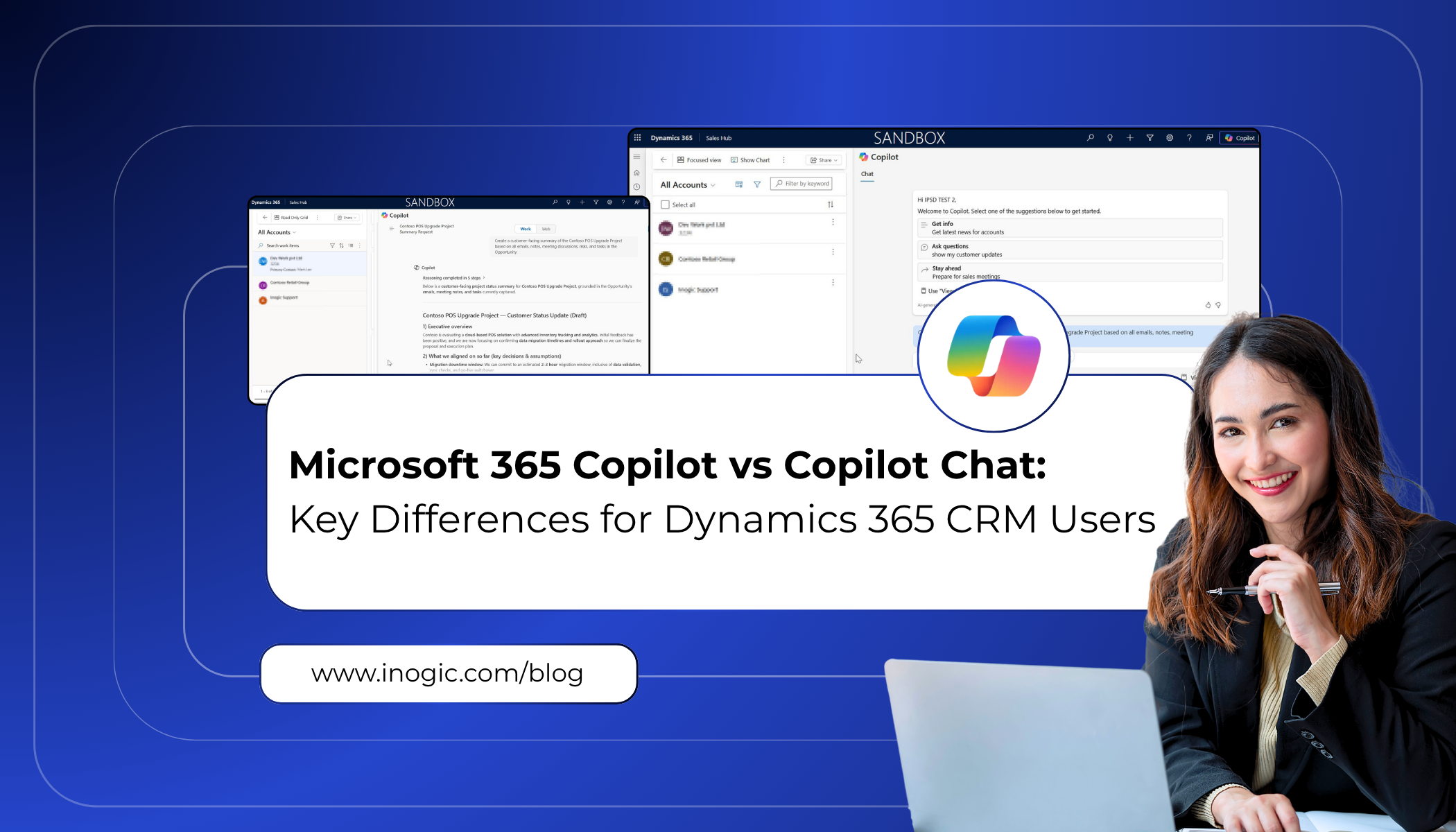 Microsoft 365 Copilot vs Copilot Chat: Key Differences for Dynamics 365 CRM Users