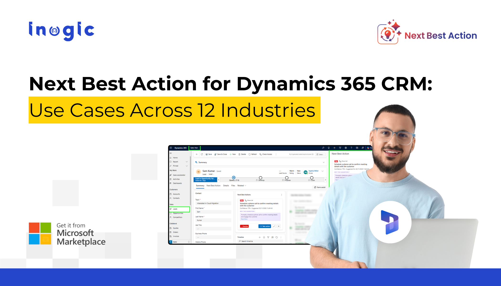 Next Best Action for Dynamics 365 CRM: Use Cases Across 12 Industries