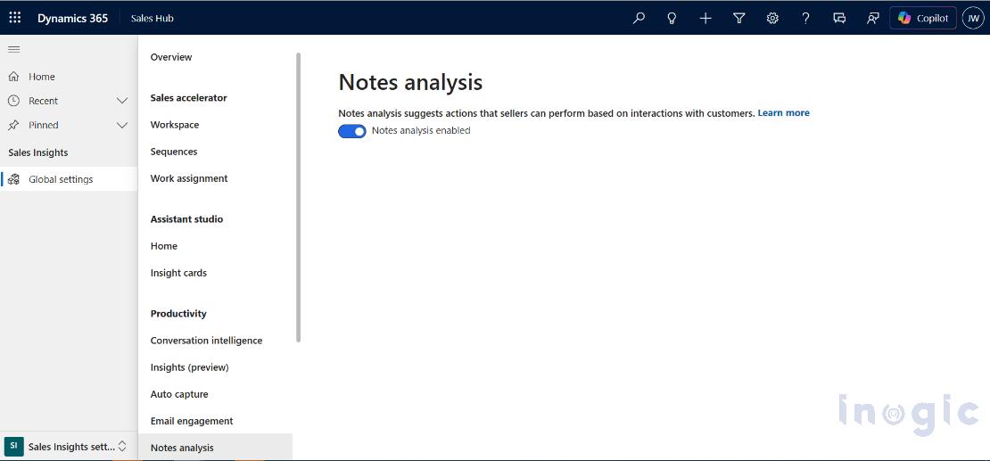 Enabling Notes Analysis for AI-Driven Seller Insights in Dynamics 365 Sales