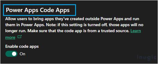 Power Apps Code App